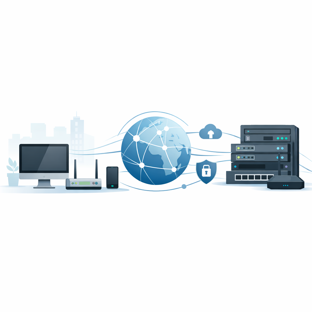 LAN Network Management for Offices Minimal Style-1